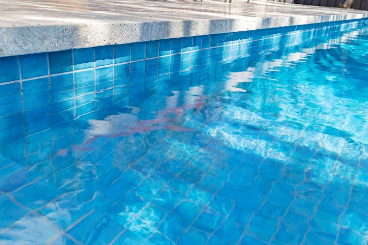 Blue Swimming Pool Tiles Melbourne