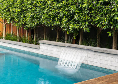 Swimming Pool Waterfall Features